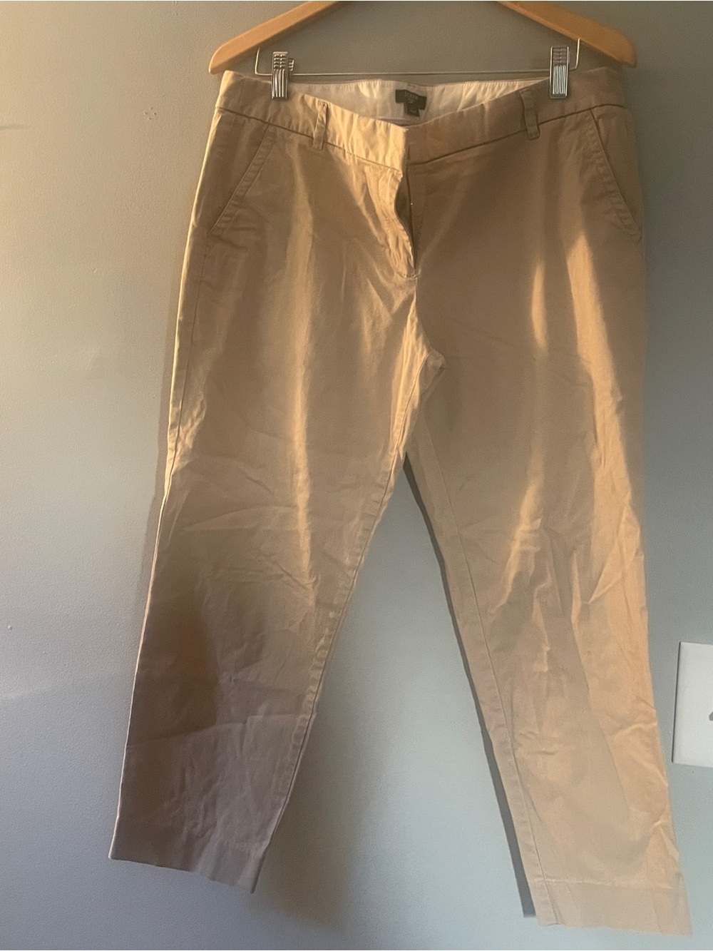 J. Crew Women's Capris in Light Tan